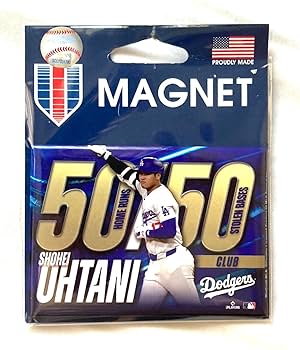 Amazon.co.jp: 【海外限定】大谷翔平 50/50 記念 マグネット